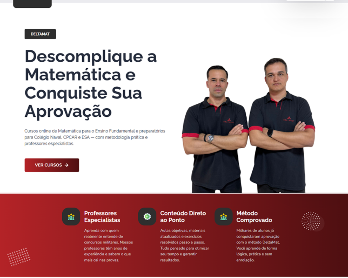 Projeto digital desenvolvido para Deltamat